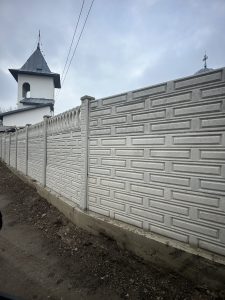 gard din beton bucov